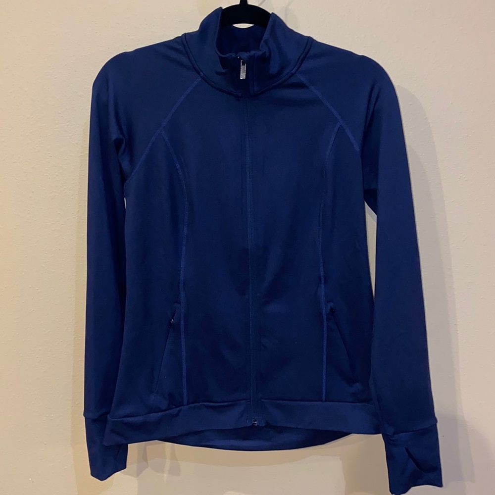 all in motion • athletic zip-front jacket